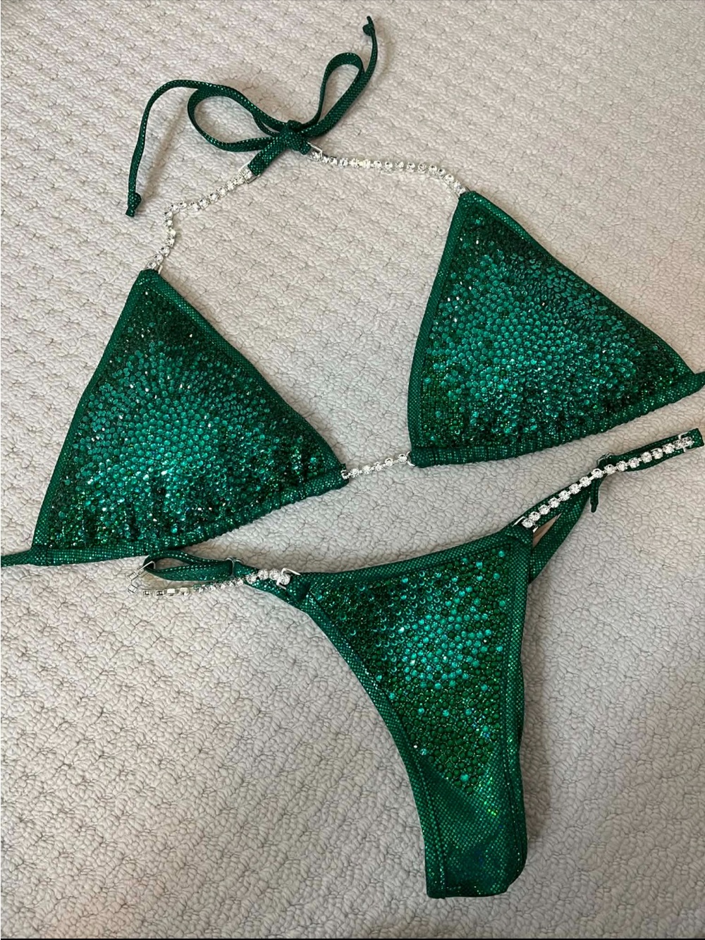 Emerald Green Competition Suit